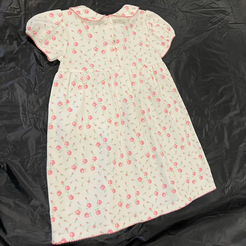 Rachel Riley Rose Print Dress - Picture 3 of 8